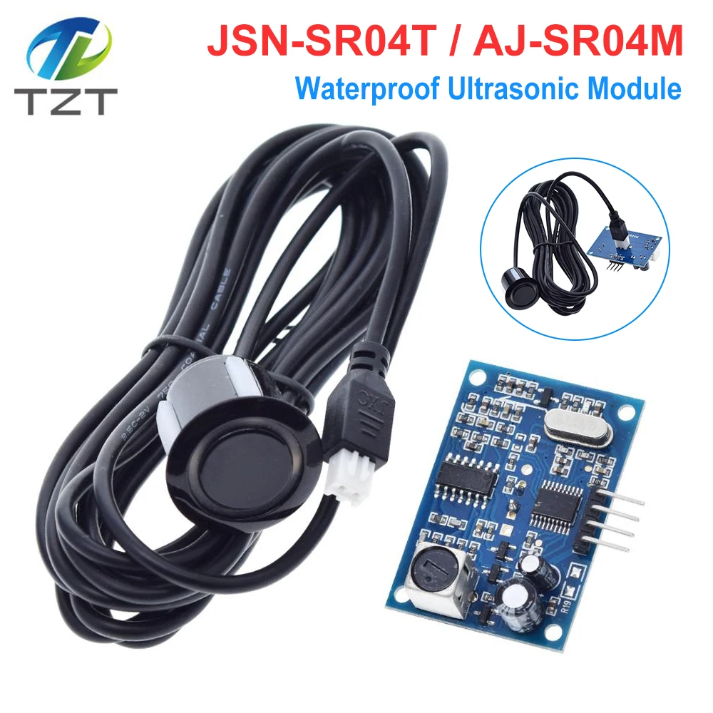 DIYTZT-Waterproof-Ultrasonic-Module-JSN-SR04T-AJ-SR04M-Water-Proof ...