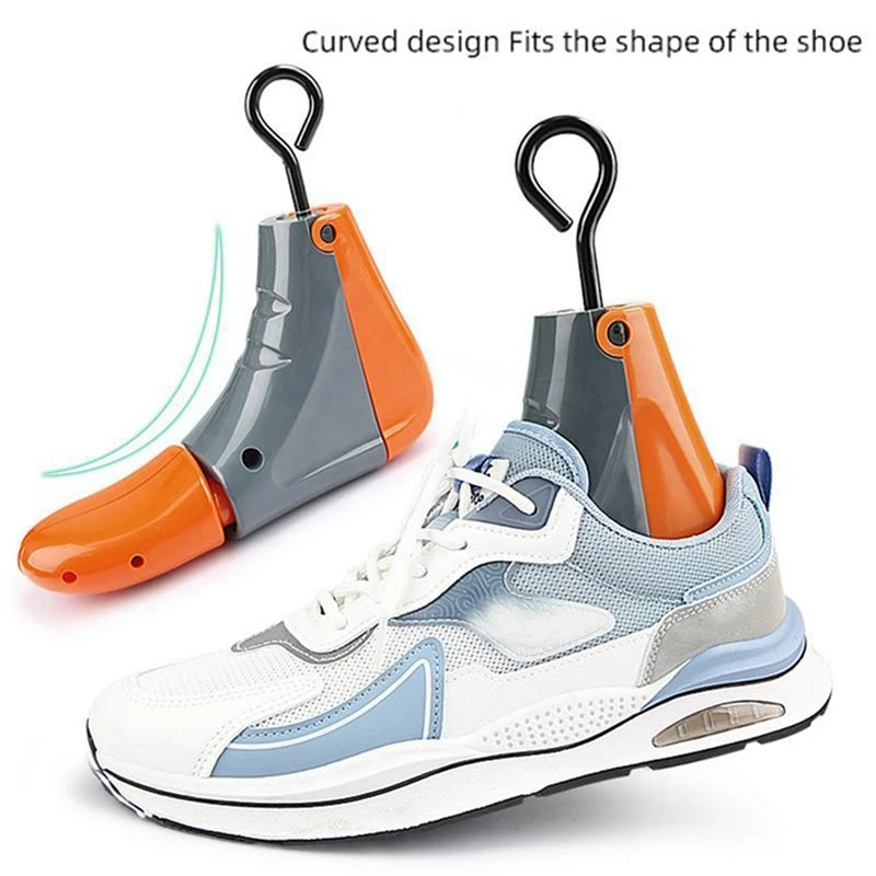 Shoe Trees Stretcher Widener Expander 4-Way Adjustable Length Width For Lace & Zipper Shoes Portable Shoes Tree Holder