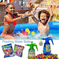 Outdoor Activities Air Water Bomb Balloon Pump Automatic Sealing Balloons Sand Pool Water Toys Water Balloon Pump Large Capacity 1