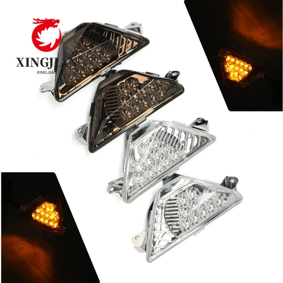 

1 Pair Motorcycle LED Turn Signal Lamp For KAWASAKI ZX6R NINJA1000 NINJA650 NINJA400 NINJA300/250 Light Modification Accessories