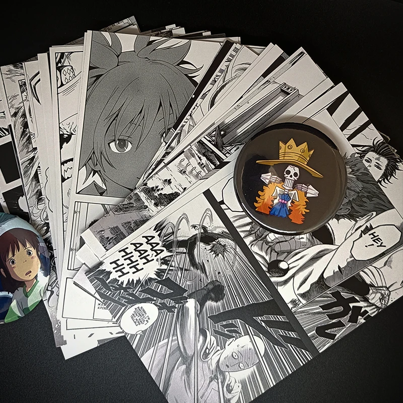 50 Pcs Anime Poster Wall Collage Kit, Manga Movie Posters, Japanese Anime  Photo Wall Collage Kit