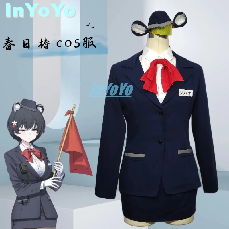 

Женский костюм для косплея InYoYo Hasuga Tubaki, костюм для Хэллоуина