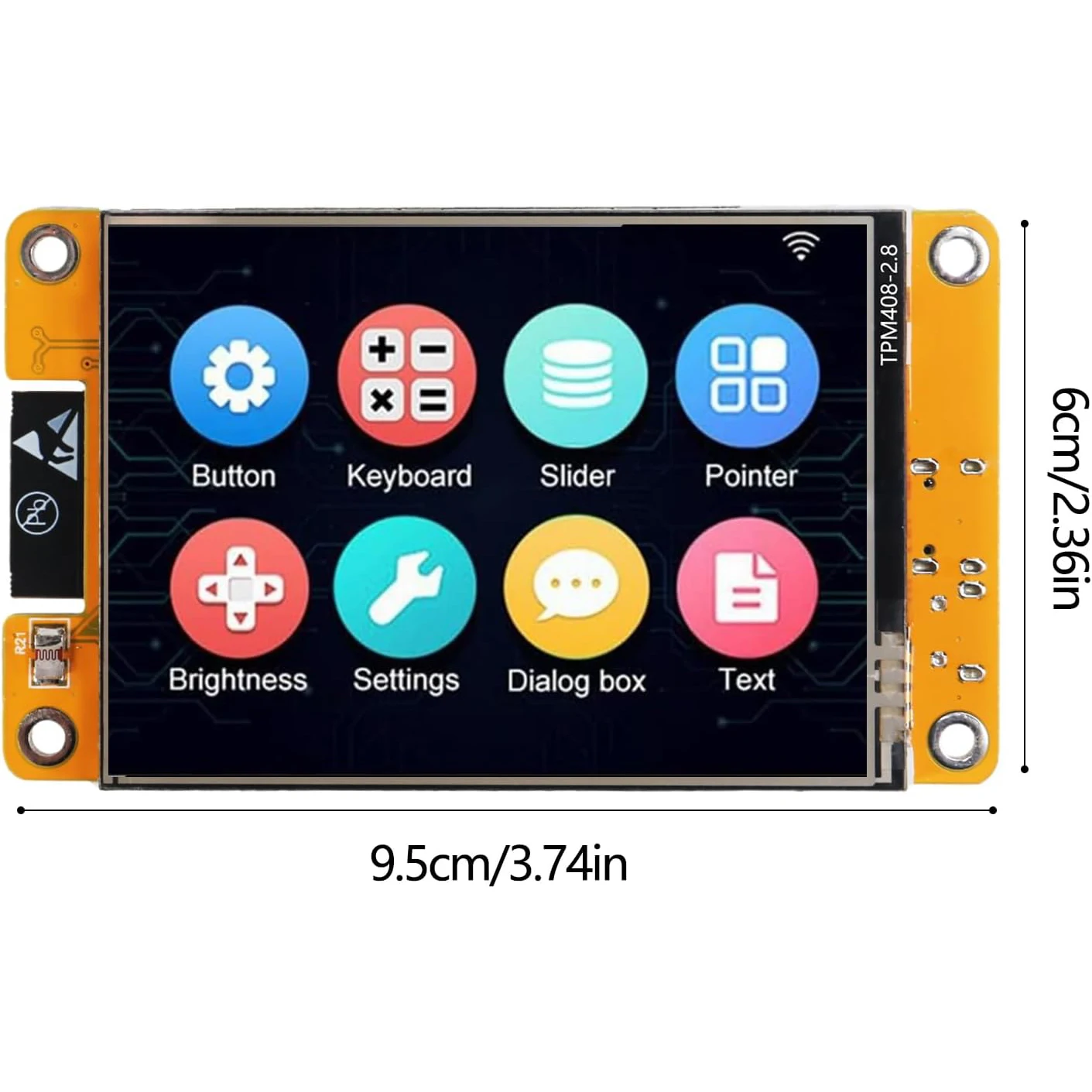 รูปสินค้า บอร์ดพัฒนา ESP32 หน้าจอสัมผัส TFT 2.8 นิ้ว