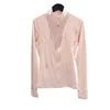 2025 Third Generation Casual Sportswear Ladies' Yoga Clothes Soft Top Breathable Meshless Stand Collar Jacket Fitness