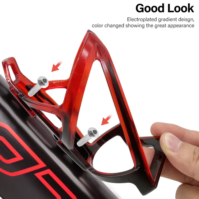 Bike Water Bottle Holder MTB Road Bicycle Water Bottle Cage Colorful Lightweight Cycling Bottle Bracket Bicycle Accessories 3