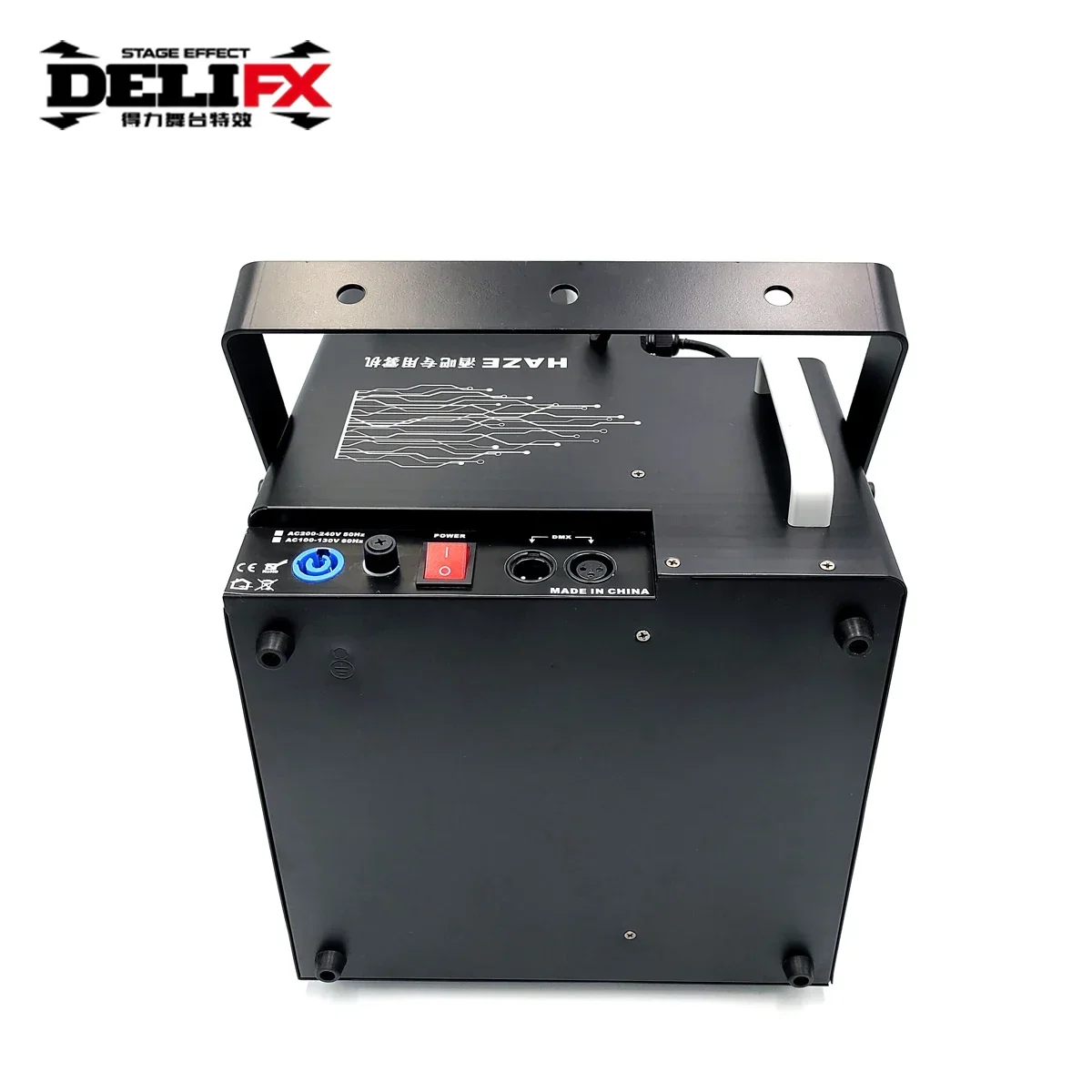 DF-10 뷰 효과 헤이즈 머신 DMX LCD 1800W 헤이즈 출력 조정 상향 스프레이 안개 연기 안개 헤이저