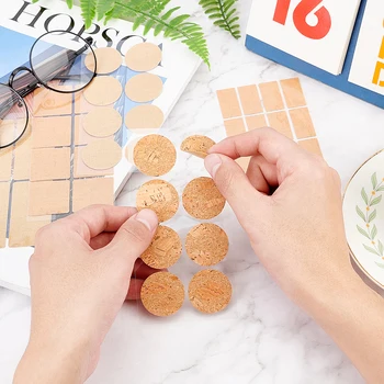 Cork Label Self Adhesive Craft Stickers 4