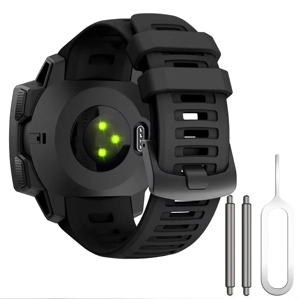 Silicone Strap 22mm Watchband Replacement Bracelet