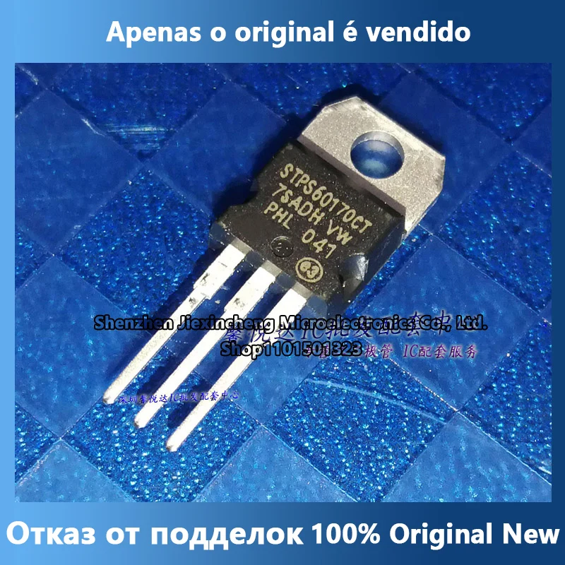 

STPS60170CT оригинальный импортный оригинальный новый диод Шоттки 60A170V от 60170 до-220
