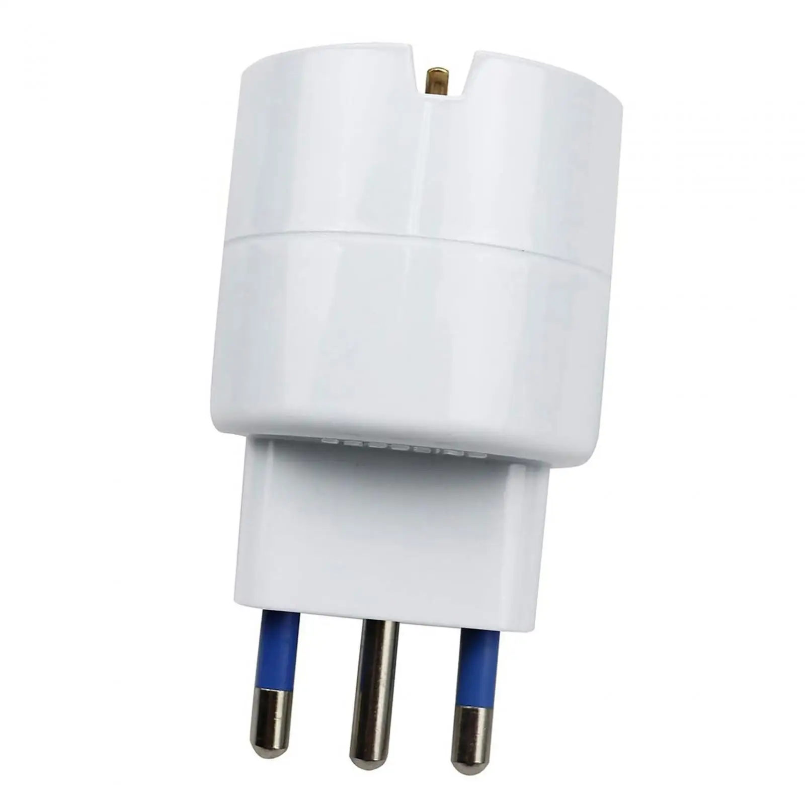 ItalyTravelPowerAdapter2500WSafeGroundedWhite10A250V3ProngGroundedPlugAdaptor