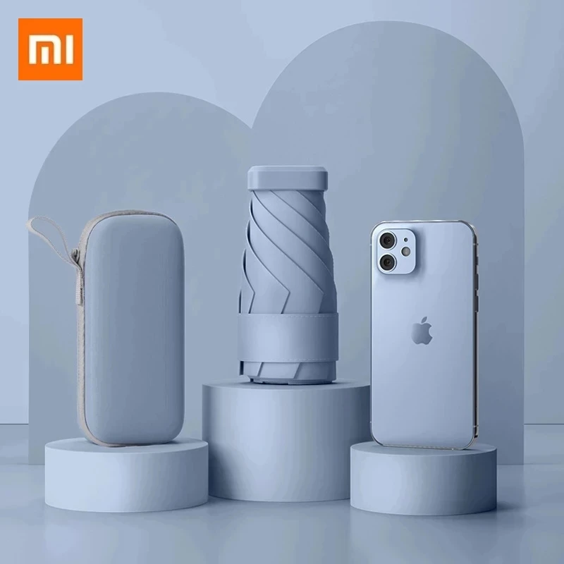 Xiaomi Mijia Ultraviolet Umbrella 6 Ribs 90cm Small Mini Umbrella