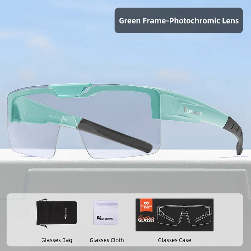 Enhanced Outdoor Sports Sunglasses with Polarized Flip Lens and UV Protection