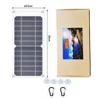 5V 5-35W panneau solaire Portable chargeur USB pour téléphone batterie externe Camping en plein air RV Sunpower panneau solaire usb 5