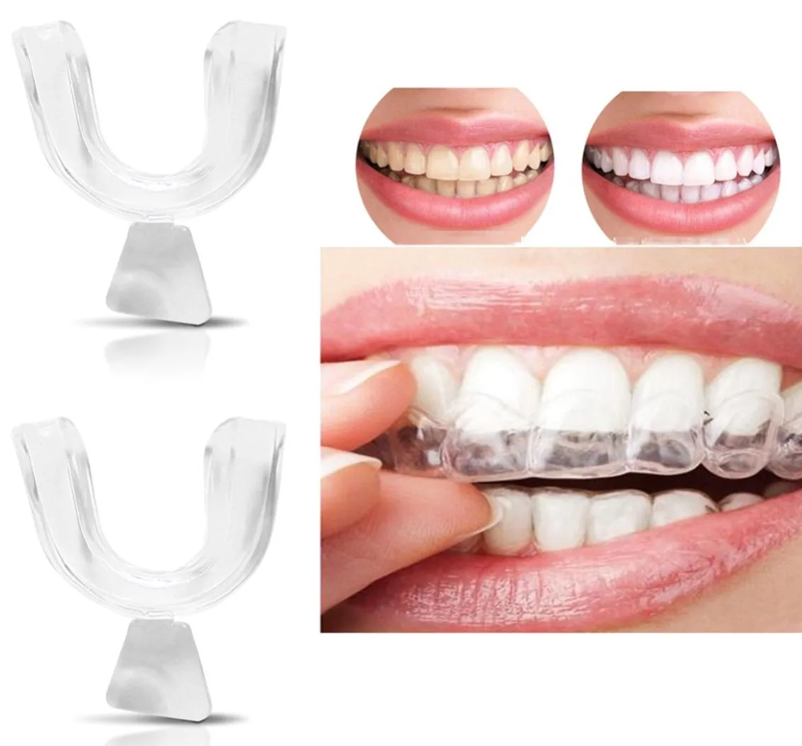 

10 Pcs Silicone Night Mouth Guard for Teeth Clenching Grinding Dental Bite Sleep Aid Whitening Teeth Mouth Tray