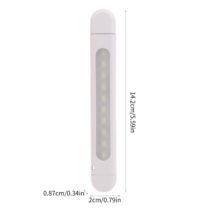 Small USB LED Light with 10 LED Beads Mini Night Lamp Micro USB or Type C Interfaces For Power Banks and Laptops