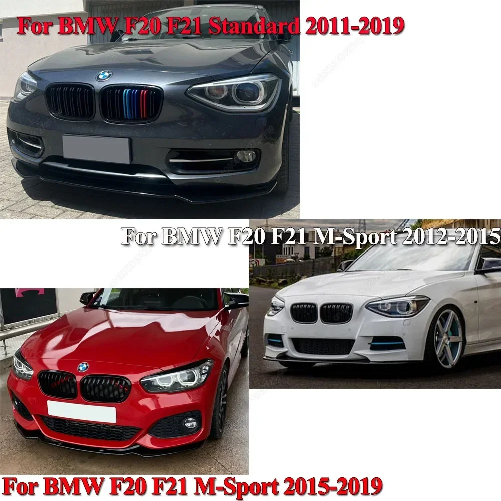 Becquet Avant Pour BMW Série 1 F20 F21 M-Pack 118i 120i (2015-2019) – ABS, Style Sport, Protection Pare-Chocs - 11