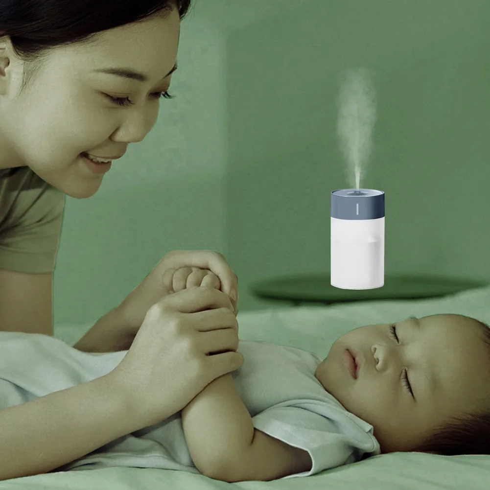 다기능 초음파 아로마 테라피 디퓨저, 에센셜 오일 디퓨저, 침실 사무실 요가용 USB 충전, 2 가지 미스트 모드, 260ml