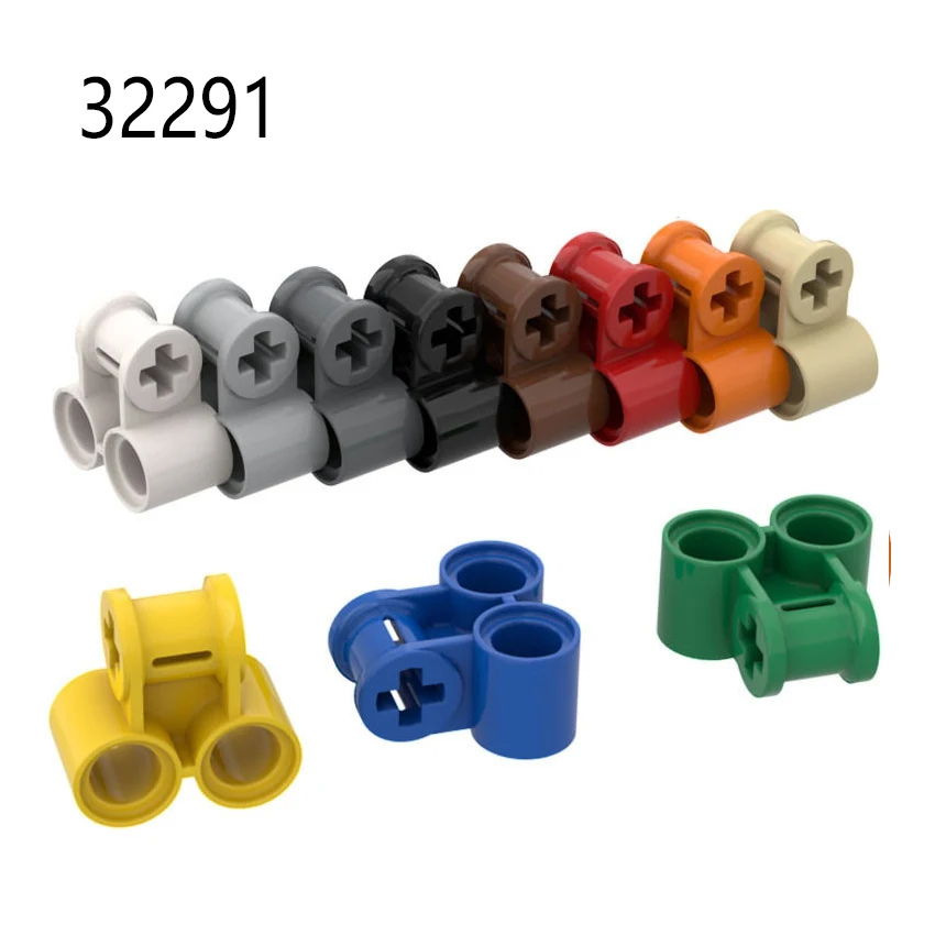 Конструктор Aquaryta, технология «сделай сам», 1x3 поперечный вал и Болтовой соединитель, 40/80 шт. частиц, запчасти Moc, совместимы с 32291