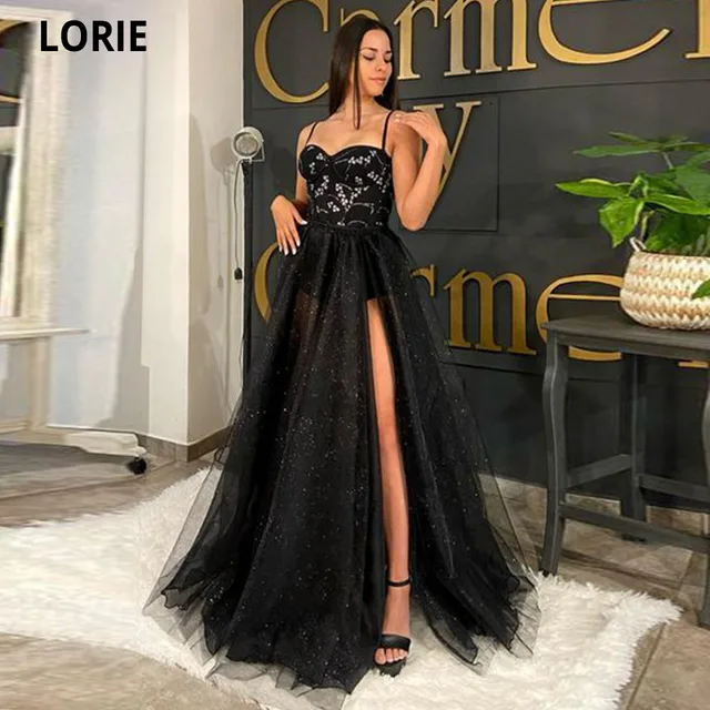 Black Prom Dress Tux Color Combinations Prom Dress Champagne Black