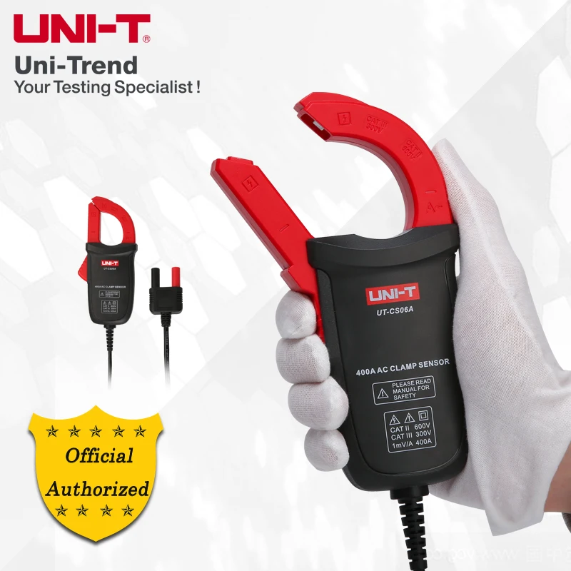 UNITUTCS06A400AACCurrentClampSensorMultimeterUT196UT139C