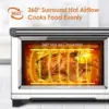 Air Fryer Toaster Smart Oven, 12-in-1 Countertop Convection, 30-QT XL Capacity, 50°-500°F Temperature Controls 5