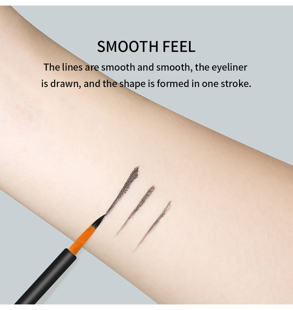 GLAMLASH 50Pcs Einweg Eyeliner Make Up Pinsel Lidschatten Zauberstab Kosmetik Pinsel Wimpern Verlängerung Frauen Schönheit Make-Up-Tools – Detail 4