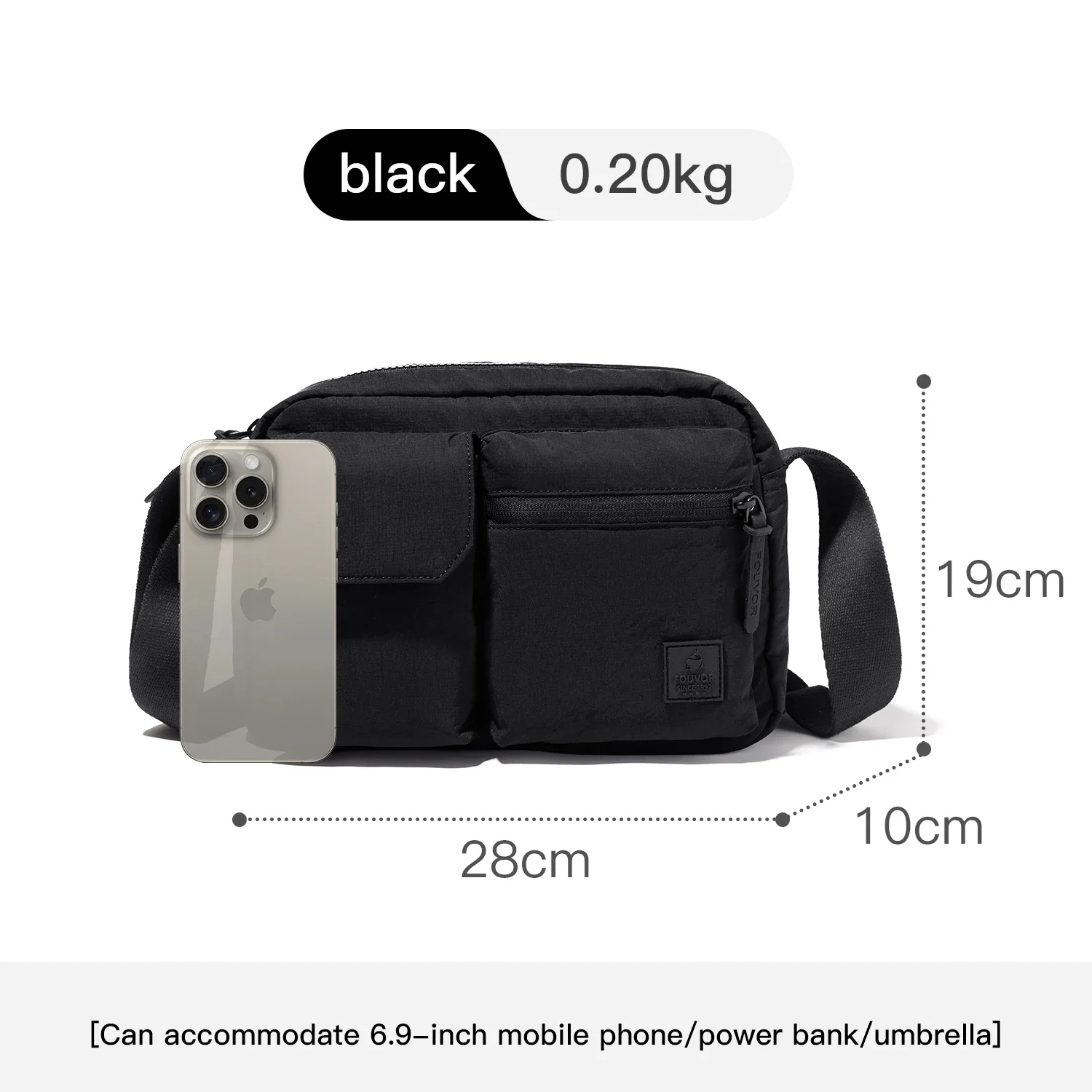 Black Shoulder Bag