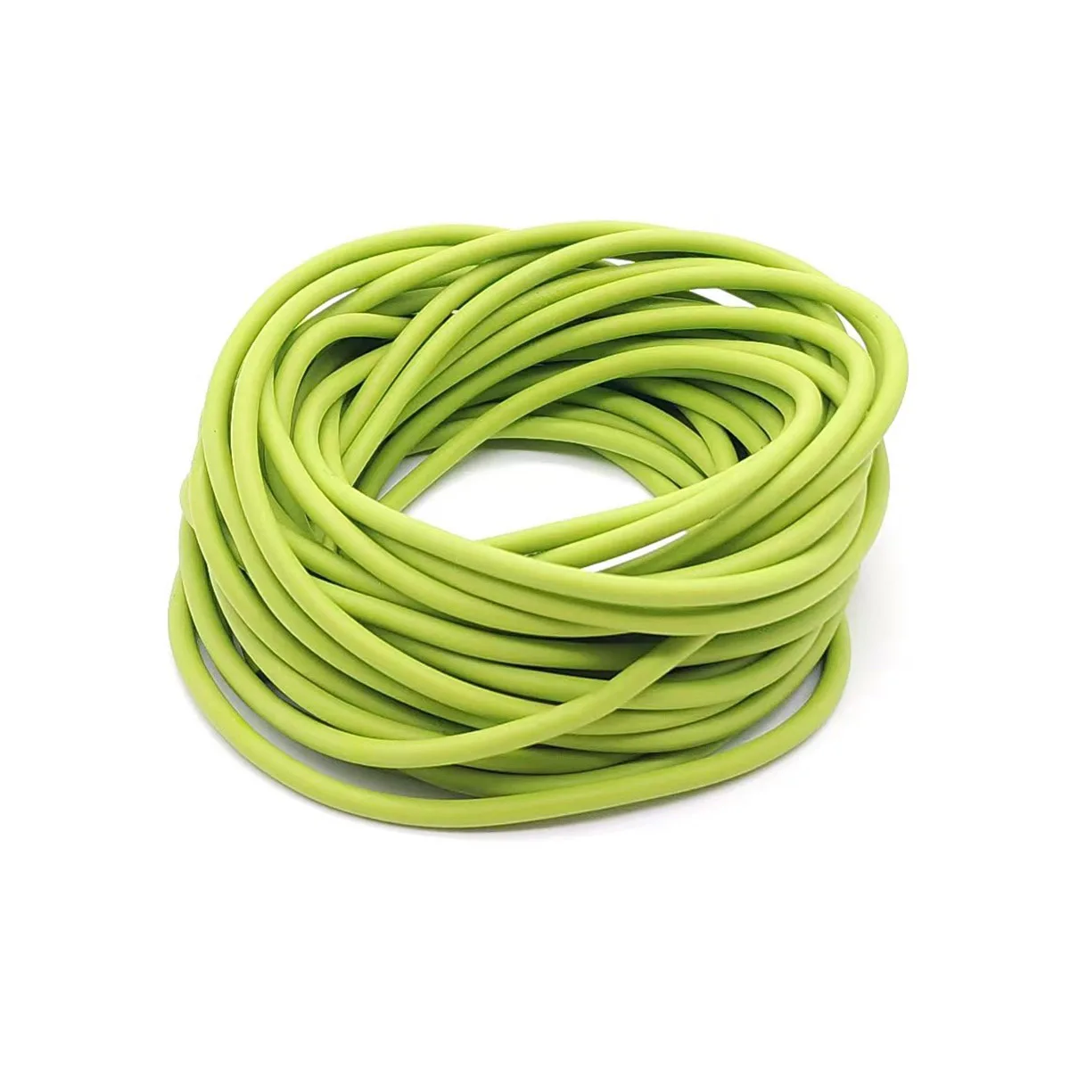 Description Picture 2 of itemNew 3m/6m/10m/20/50m Solid Core Pole Elastic Lightgreen Diameter 2.6mm Fishing Lines Latex Tube Retention Rope Fishing Tackles