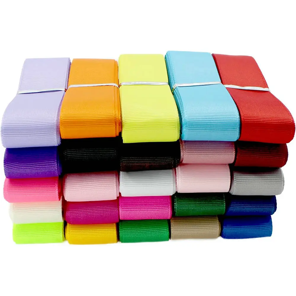 10 Meters Grosgrain Polyester Ribbon for DIY Crafts Gift Wrapping Wedding Christmas Decorations Sewing Supplies Bow Accessories