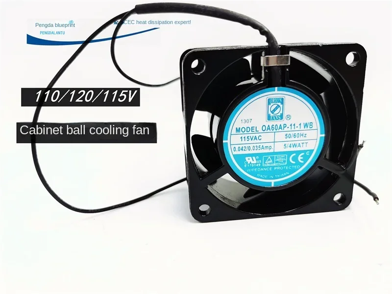 

60*60*30MM New 6030 6cm/CM 110/120/115V OA60AP-11-1WB Cabinet Ball Cooling Fan