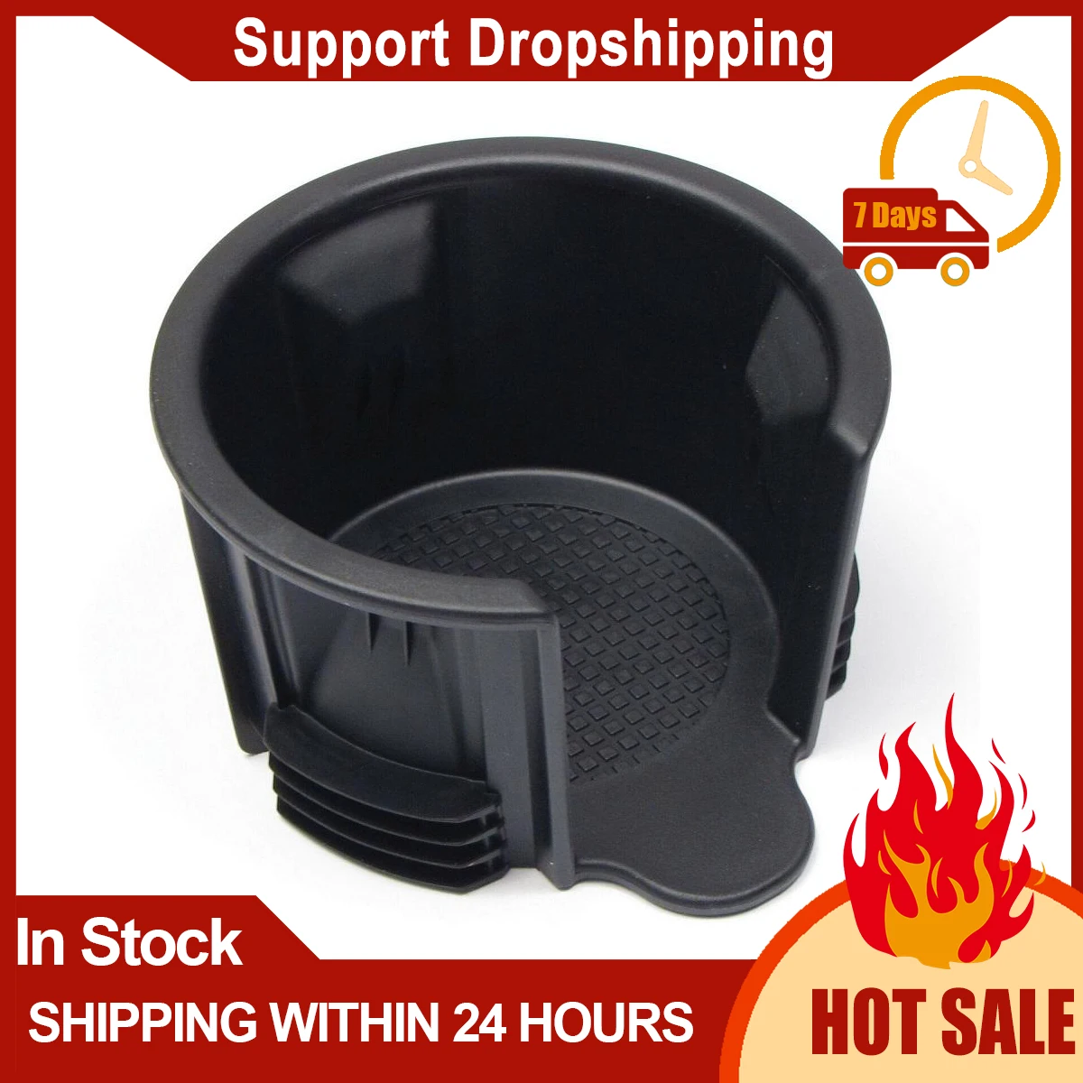 Car Cup Holder Insert For Land Rover L322 L405 LR3 LR4 Range Rover L322