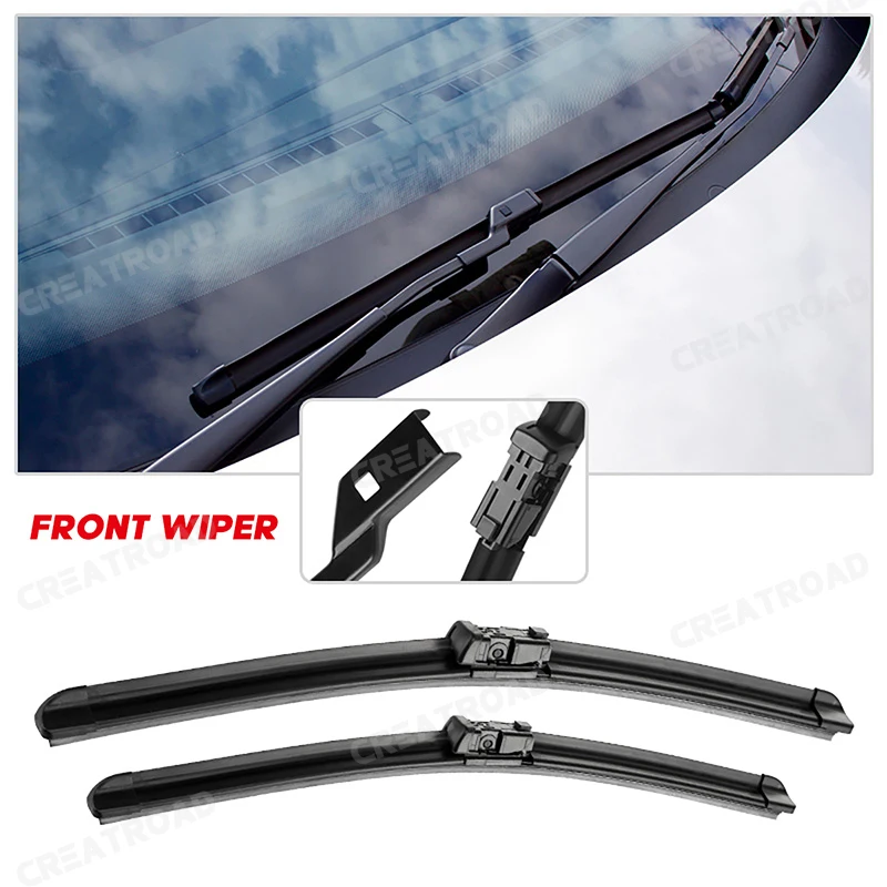 Wiper LHD Front & Rear Wiper Blades Set For VW Tiguan MK1 2007 - 2017 2016 Windshield Windscreen Window 24"+21"+13" 2