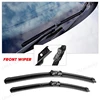 Wiper LHD Front & Rear Wiper Blades Set For VW Tiguan MK1 2007 - 2017 2016 Windshield Windscreen Window 24"+21"+13" 2
