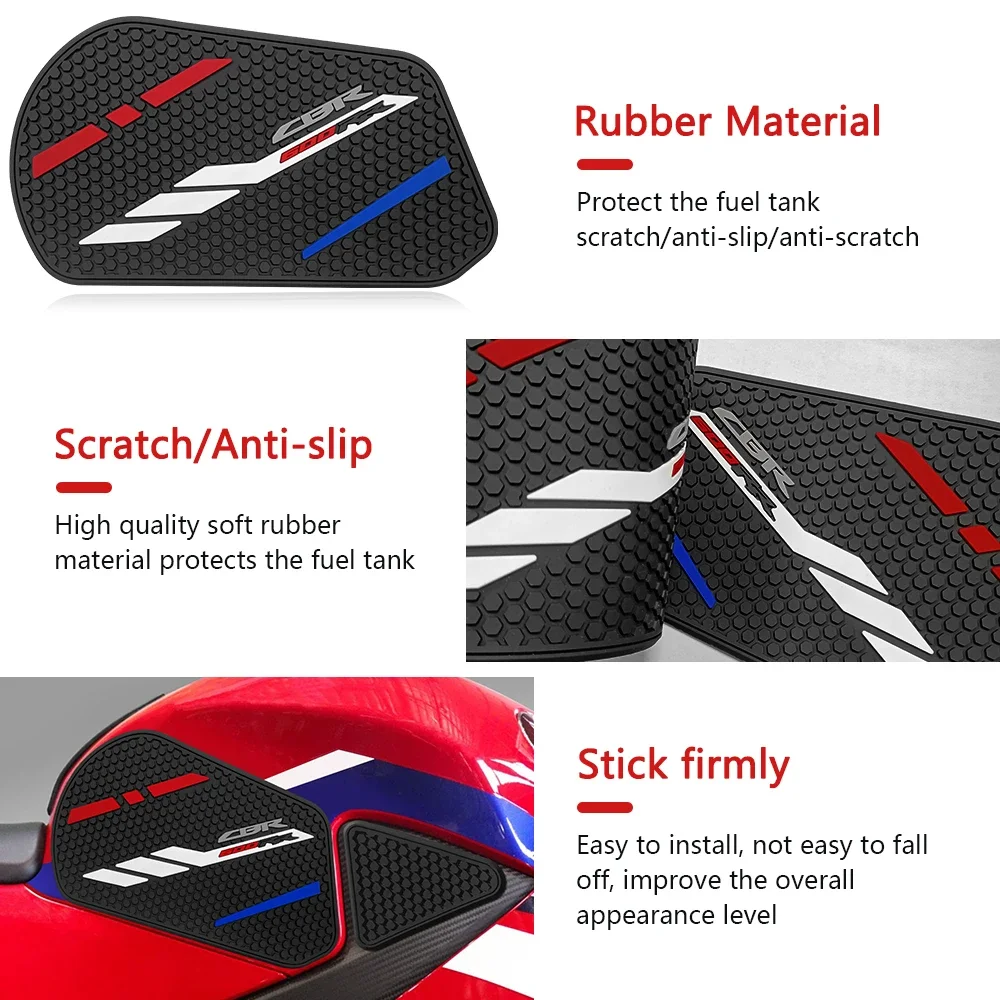 Pentru accesorii pentru motociclete, capac rezervor de combustibil, autocolant, capac rezervor, CBR600RR, cbr600 RR, protecție antiderapantă, CBR 600RR, acces_voghion.com