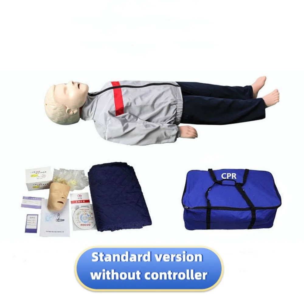 Manichini/manichino per addestramento RCP per bambini, manichino RCP con accessori per bambini RCP e addestramento di primo soccorso - immagine 5