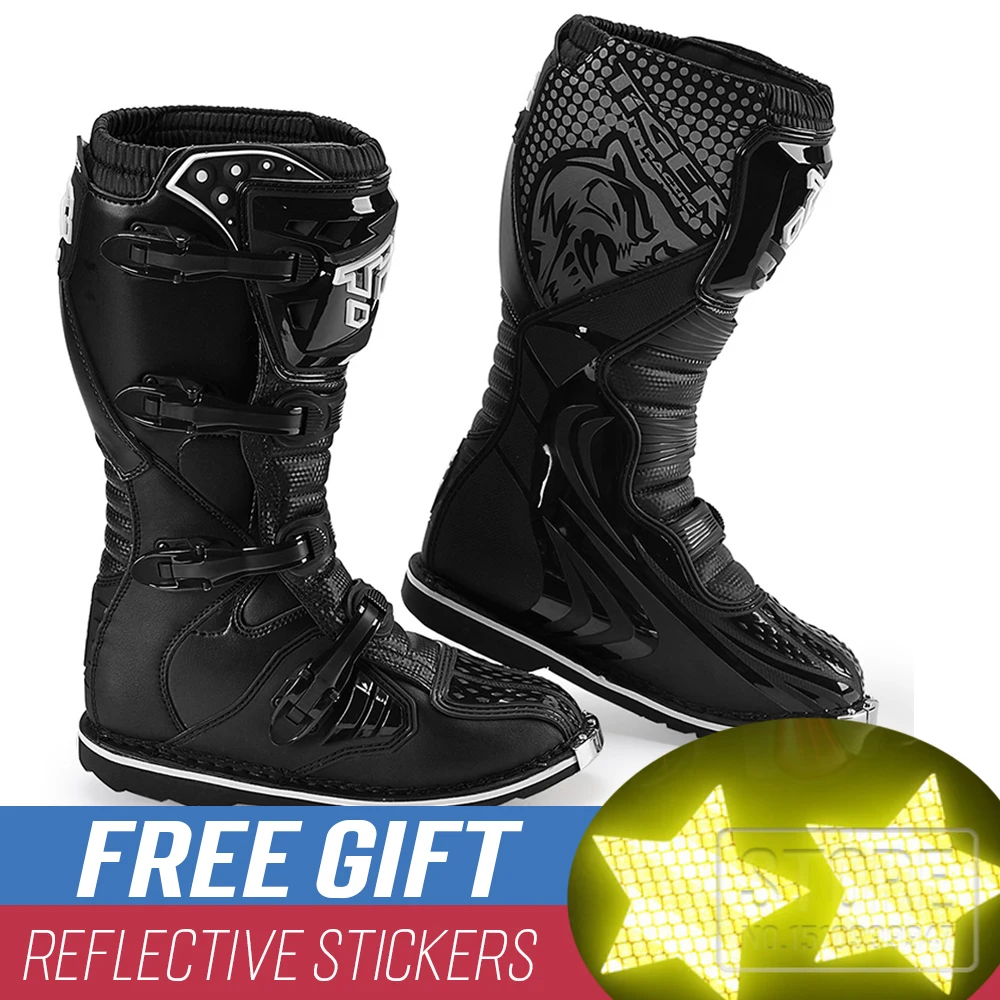 Motocross Boots Motorcycle Boot Motorboats Off-road Motocross Boots Botte Moto Cross Botas Moto Botas De Para Hombre