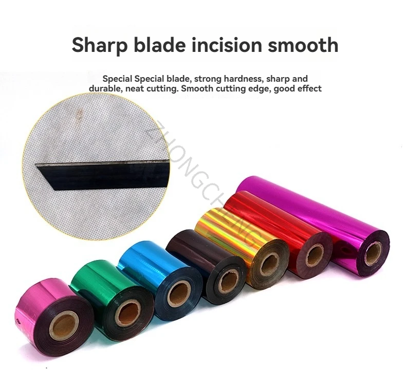 New 220V Electric Hot Stamping Paper Cutting Machine, Mechanized Aluminum Hot St