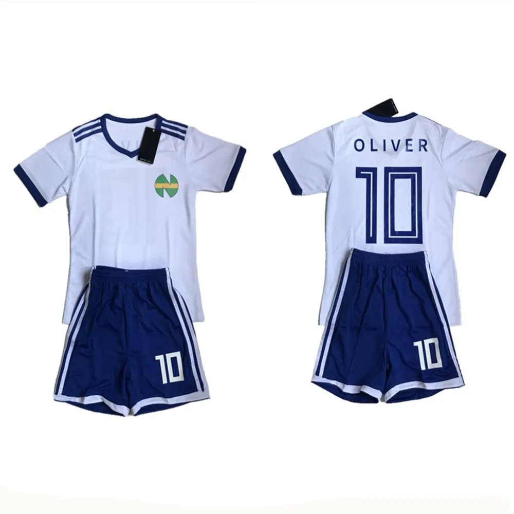 CAPTAIN TSUBASA Nankatsu School Football 10 Ozora Soccer Jersey T Shirt Cosplay 