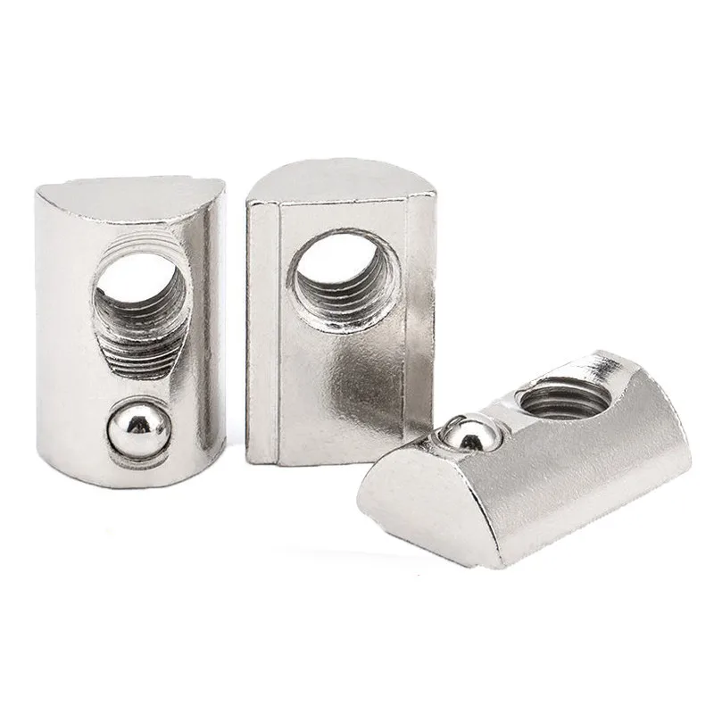 M3 M4 M5 M6 M8 rolovat v jaro t-nut s bál pro aluminium vytlačovací s profilu 20/30/40/45 řada aluminium  maticemi