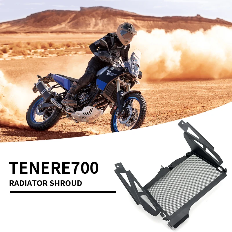 

Мотоциклетные аксессуары, Черная защитная крышка радиатора для Yamaha TENERE700 TENERE 700 WORLD RAID Tenere700 Tenere 700 World Raid T7