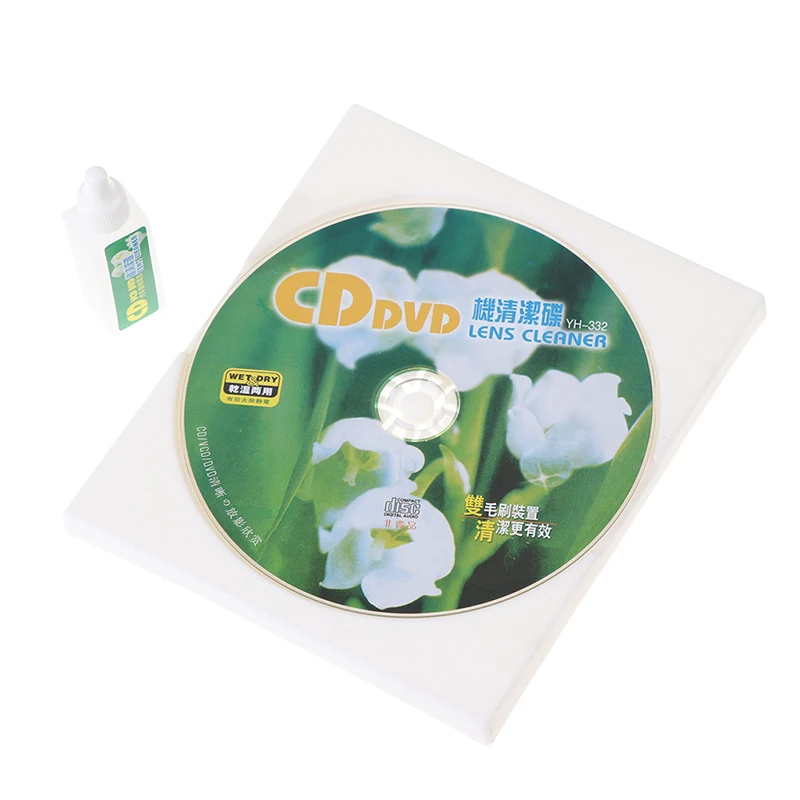 CD VCD DVD Player Lens Cleaner Dust Dirt Removal Cleaning Fluids Disc Restor images - 6
