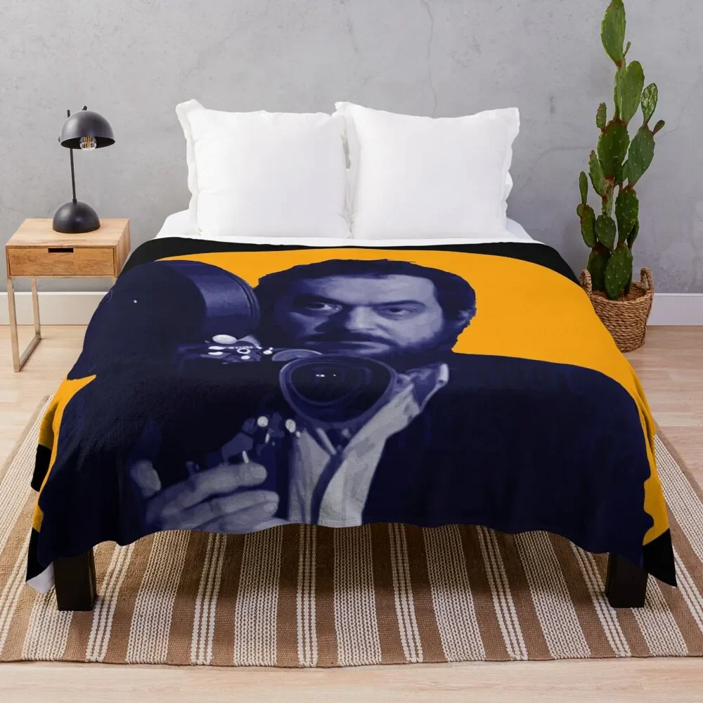 

Kubrick Throw Blanket Soft Plaid Tourist Cute Plaid manga Blankets