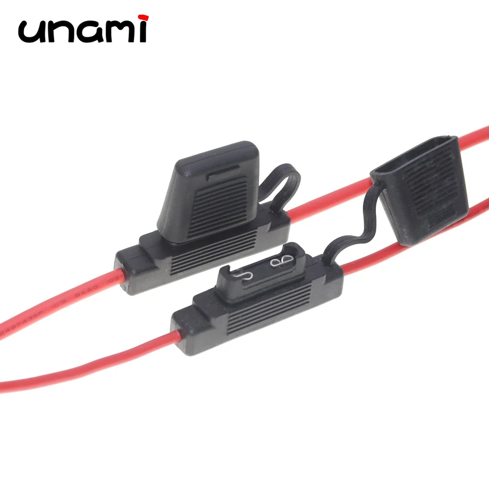 Heavy-Duty Waterproof In-Line Fuse Holder with Multiple Blade Fuse Options
