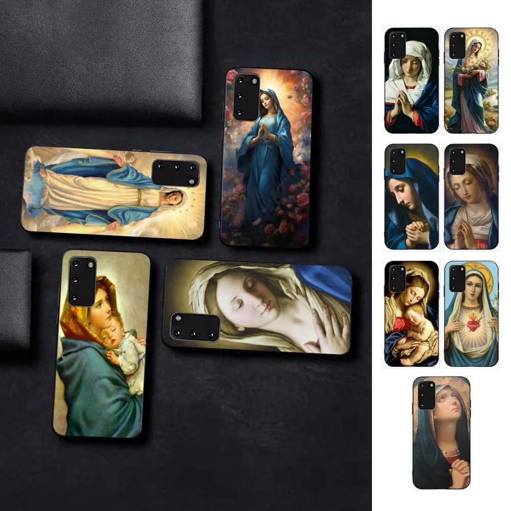 Custodia Per Telefono Virgen De Guadalupe Virgin Mary Per Samsung S 9 10 20 21 22 23 30 23Plus Lite Ultra Fe S10Lite Fundas