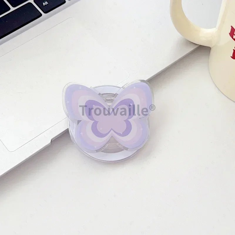 Magsafe 전화 그립 Tok 소켓 용 Trouvaille 핸드폰 액세서리 모바일 브래킷 한국 Griptok 전화 스탠드 홀더 킥 스탠드