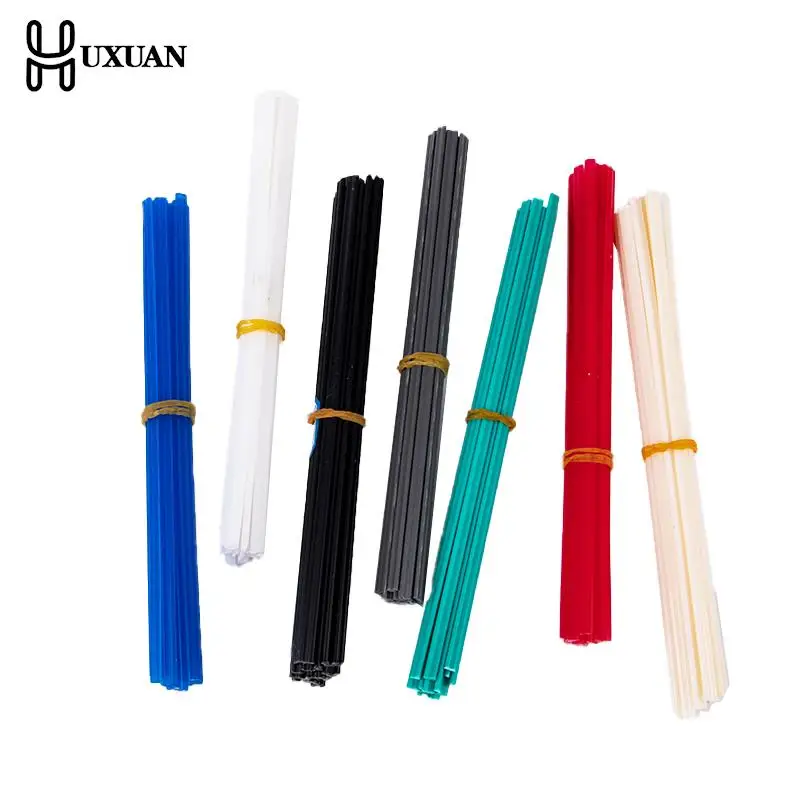 Kit De 60 Varillas De Soldadura Para Plástico - Incluye 7 Tipos, Malla De Acero Y Lija, Para Reparar Parachoques, Kayaks, Barcos, Etc.
