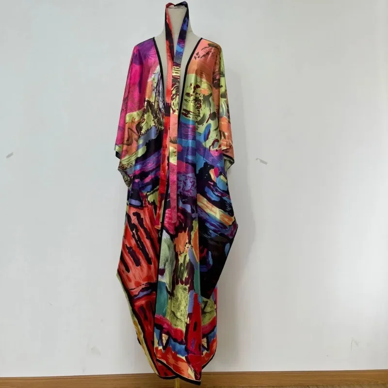 

One Piece Polyester African Coat For Women Dashiki New Style Dress African Clothes Fashion Africaine Femme Africa Clothing