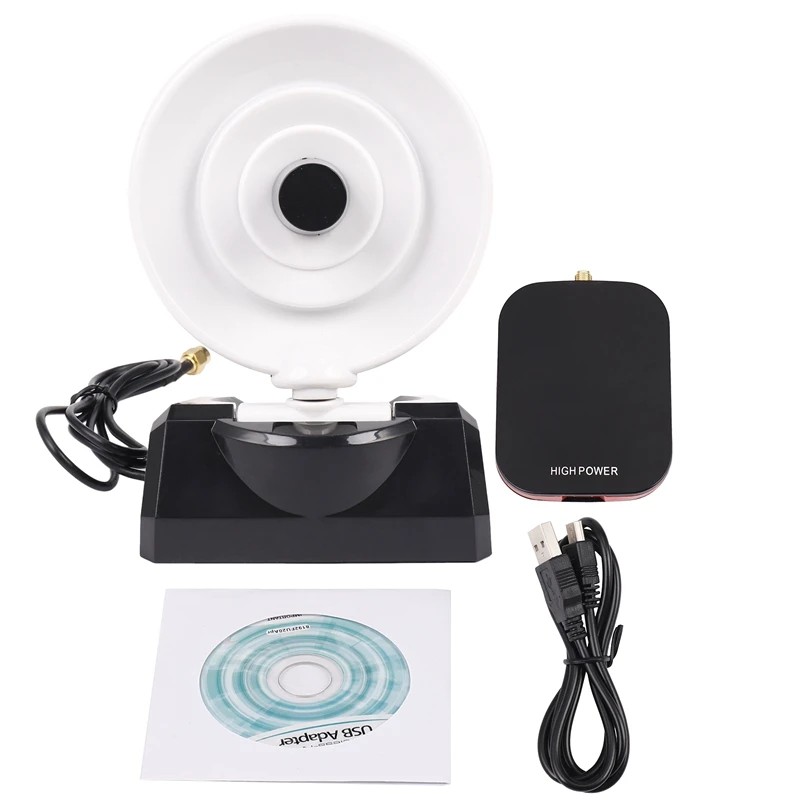 Full-200M Remote Password Crack Dual Antenna Usb Wifi Ricevitore Adattatore Decoder