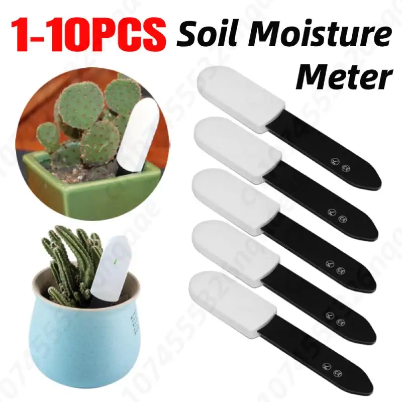 1-10PCS Portable Soil Moisture Sensor Monitor Plants Flower Soil Hygrometer Plant Detector Soi Humidity Meter Garden Supplies