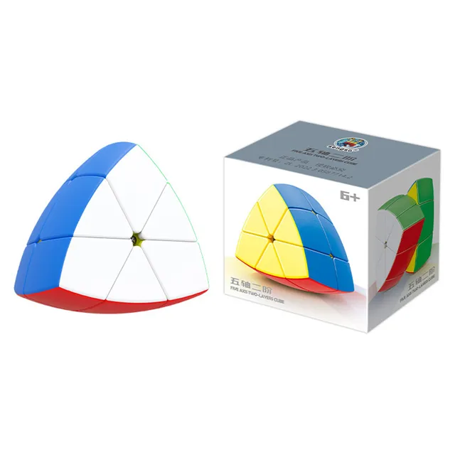 Shengshou Five Axis 2 3 4 5 layers Cube 3x3 Magic Speed Cube Stickerless Professional Pentahedron Cubo Magico Puzzle Toys 2